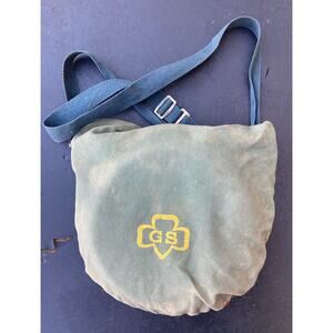 Official Girl Scout 5 Piece Aluminum Mess Kit - Vintage 70s with Carrying Pouch